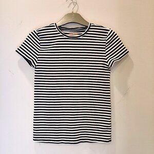 Joe Fresh Organic Cotton Striped Short Sleeve Tee | Small